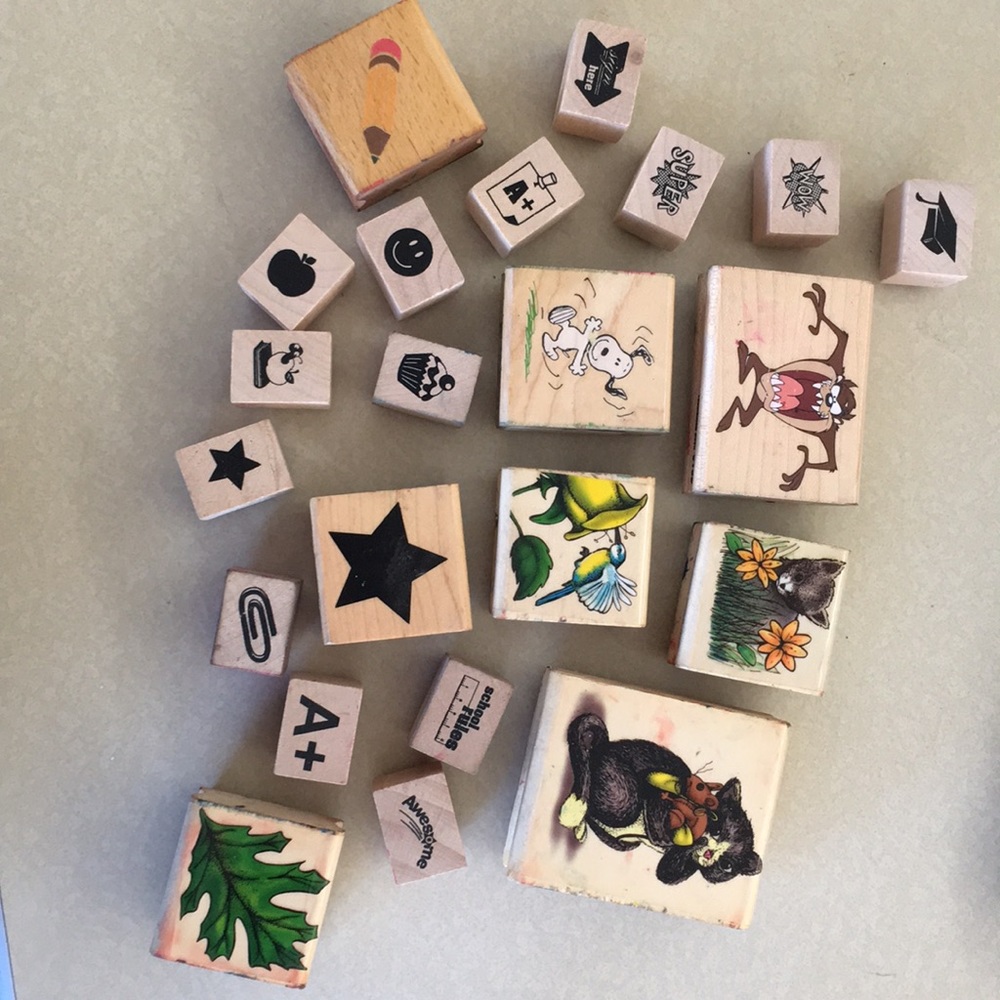 Assorted stamps